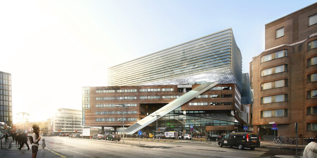 Stockholm World Trade Center Rooftop Expansion